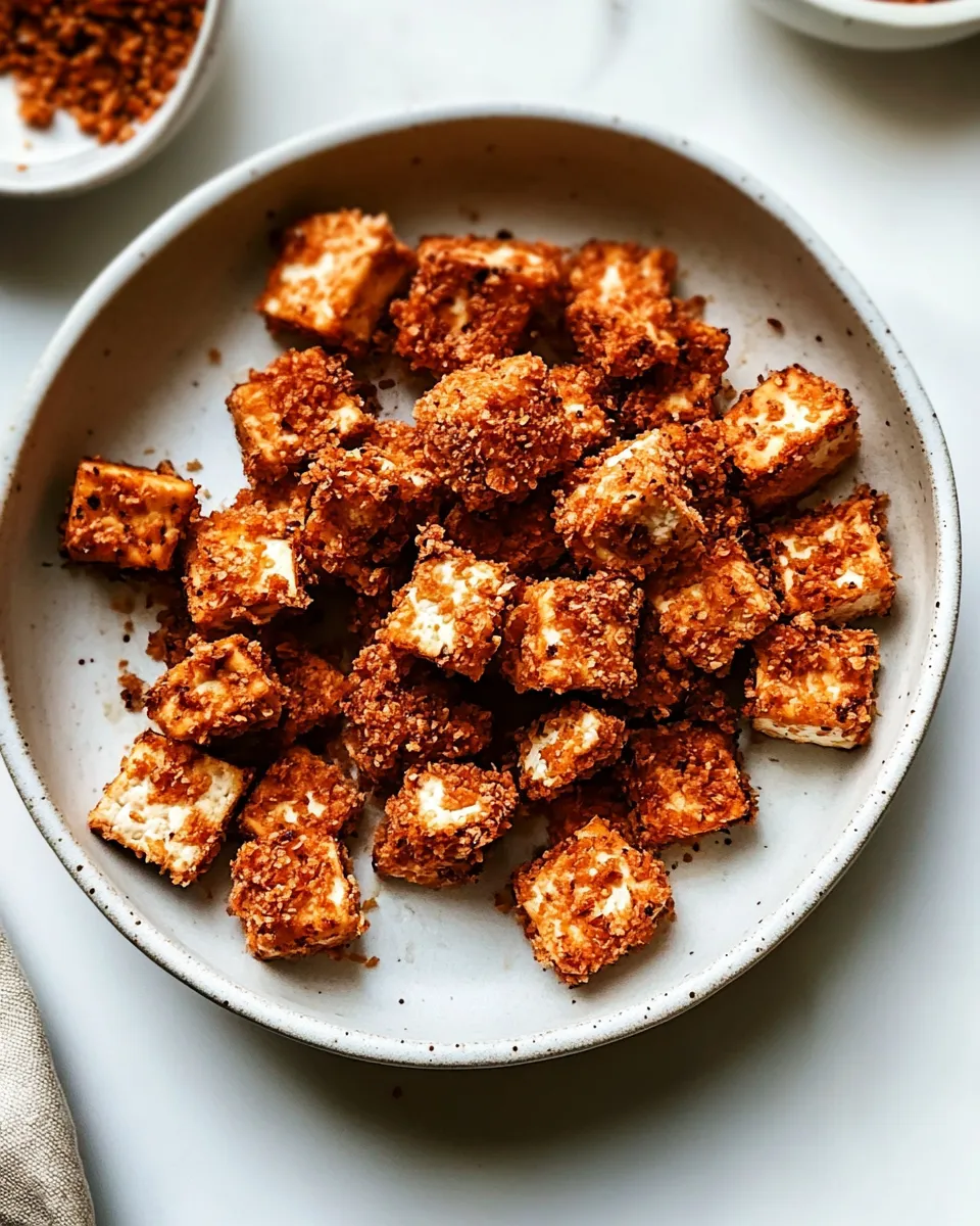 Delicious Crispy Tofu in the Air Fryer recipe photo