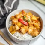 Easy Crock-Pot Sweet and Sour Chicken (4 Ingredient Meal) photo
