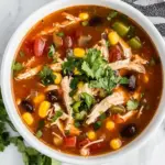 Homemade Crock Pot Chicken Tortilla Soup photo