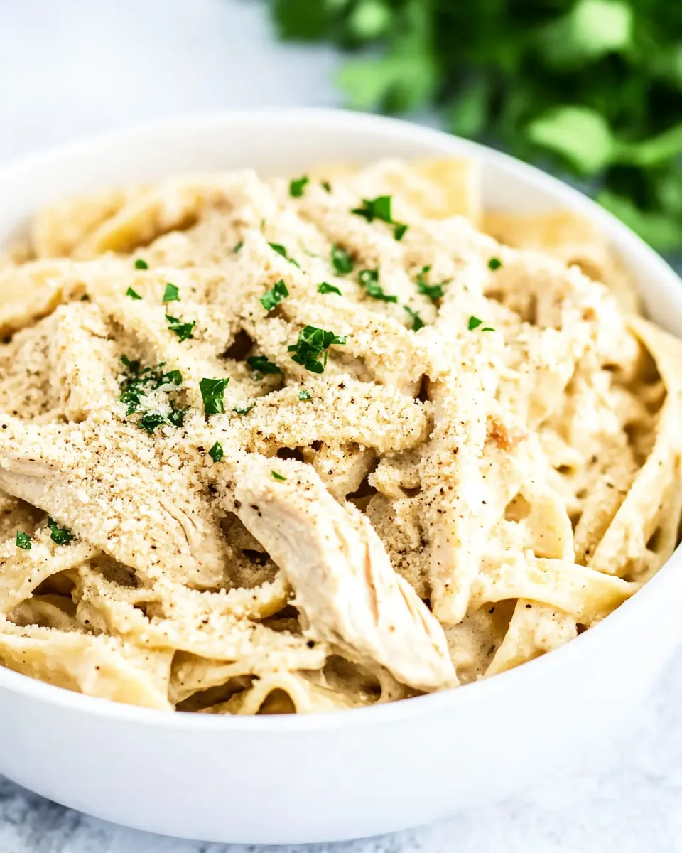 Delicious Crock Pot Olive Garden Chicken Pasta image