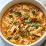 Easy Crockpot Buffalo Chicken Chili photo