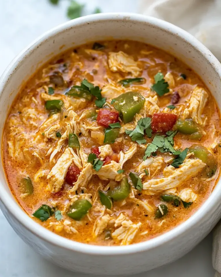 Easy Crockpot Buffalo Chicken Chili photo