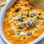 Easy Crockpot Buffalo Chicken Dip photo