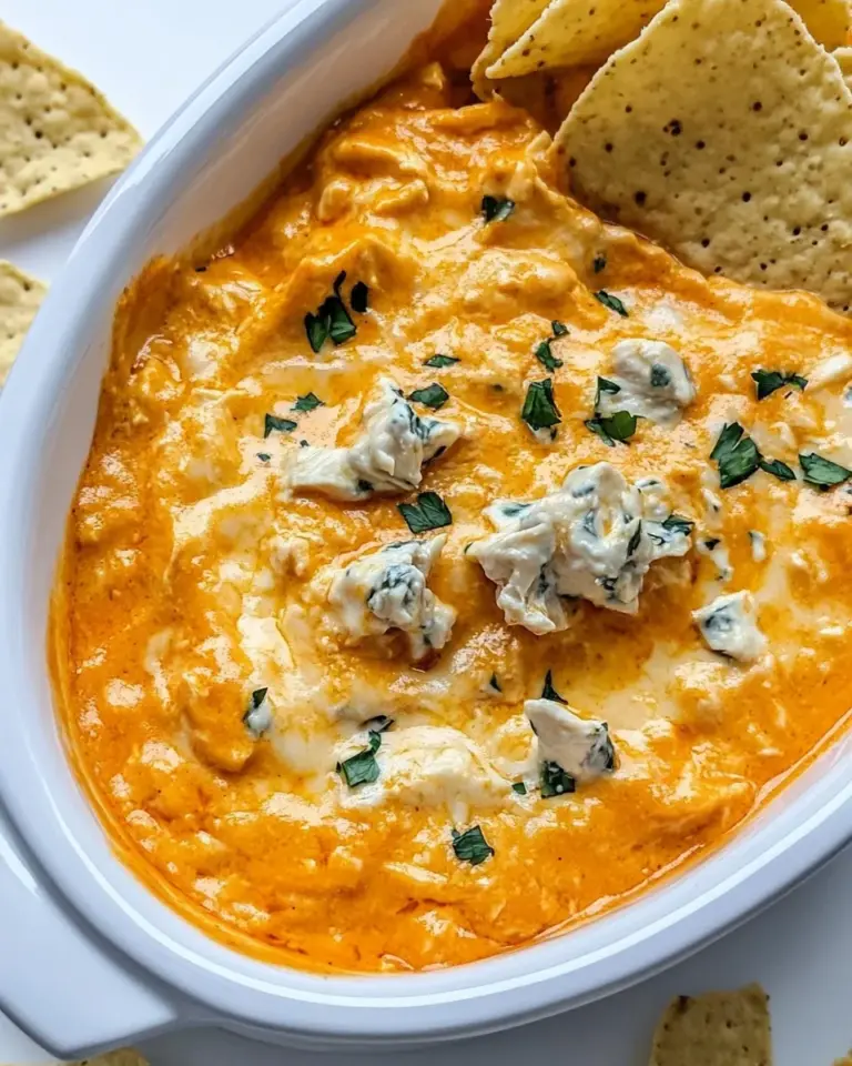 Easy Crockpot Buffalo Chicken Dip photo