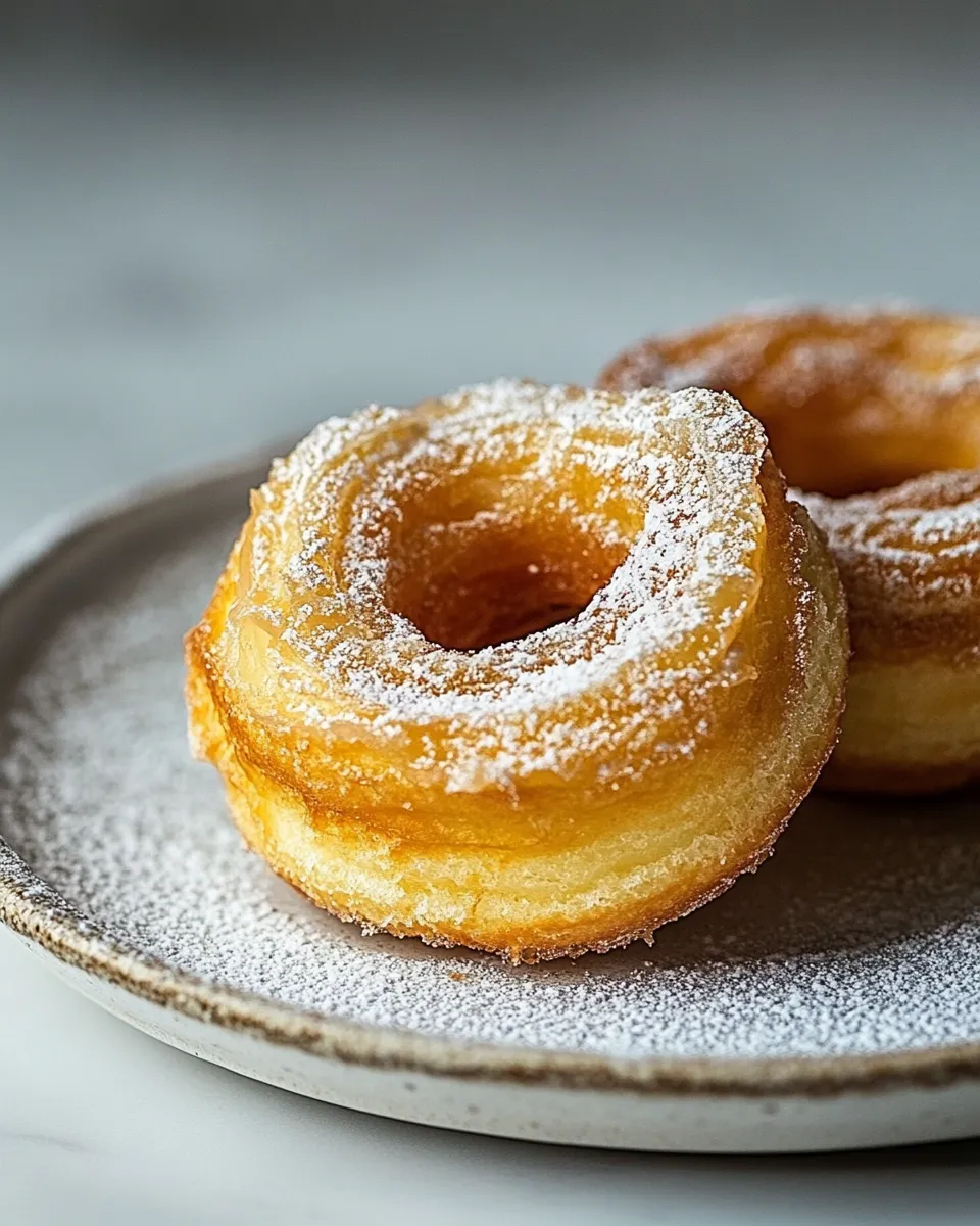 Easy Cronuts recipe photo