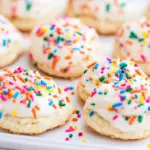 Homemade Crumbl Birthday Cake Cookies Copycat photo