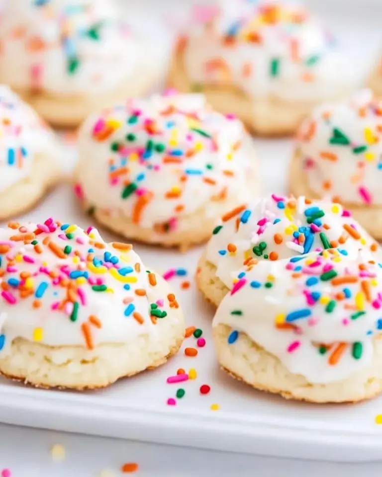 Homemade Crumbl Birthday Cake Cookies Copycat photo