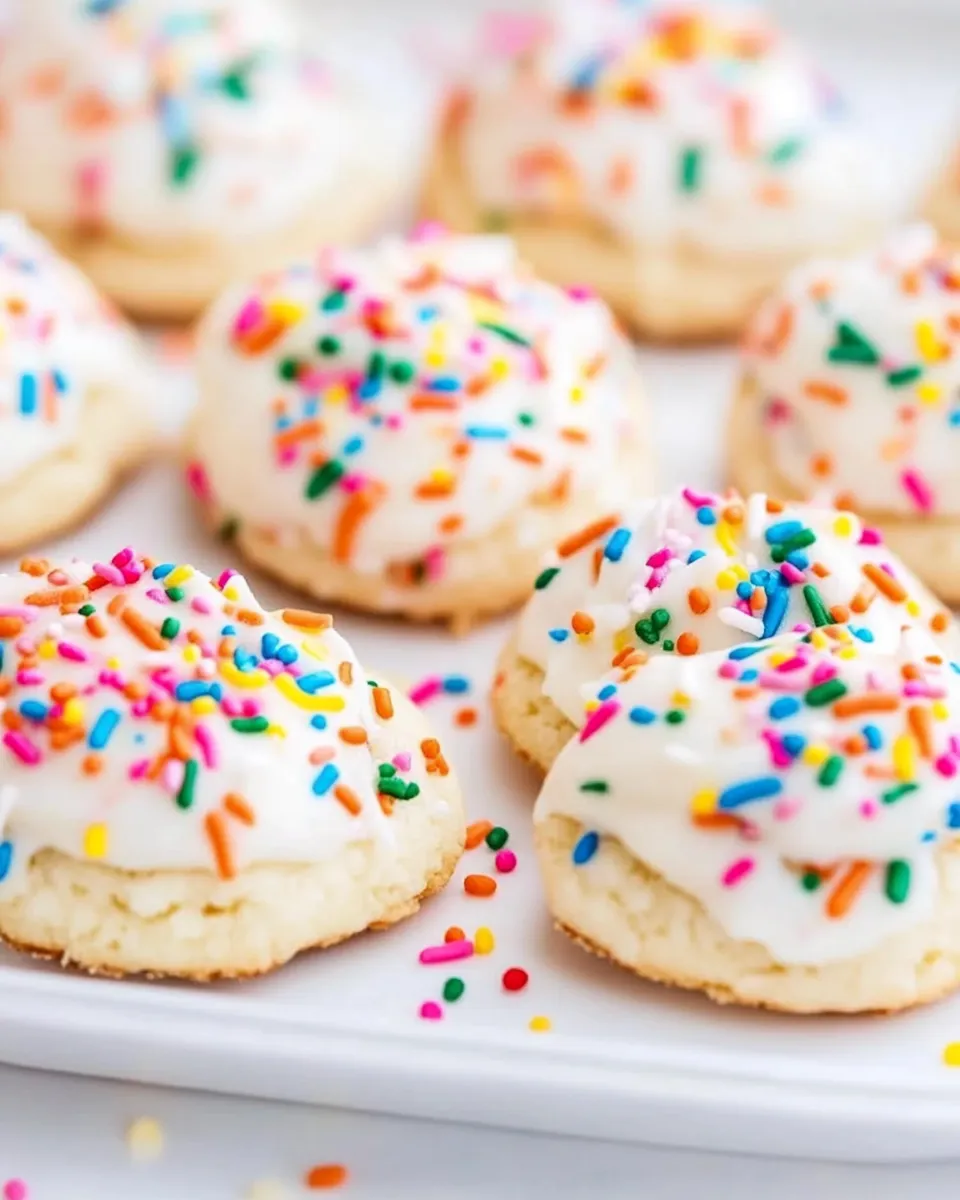 Homemade Crumbl Birthday Cake Cookies Copycat photo