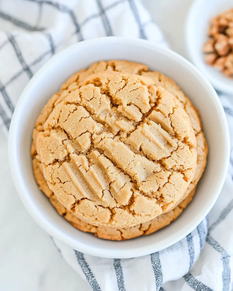 Easy Crumbl Ultimate Peanut Butter Cookies: Bakery-Style Indulgence at Home recipe photo