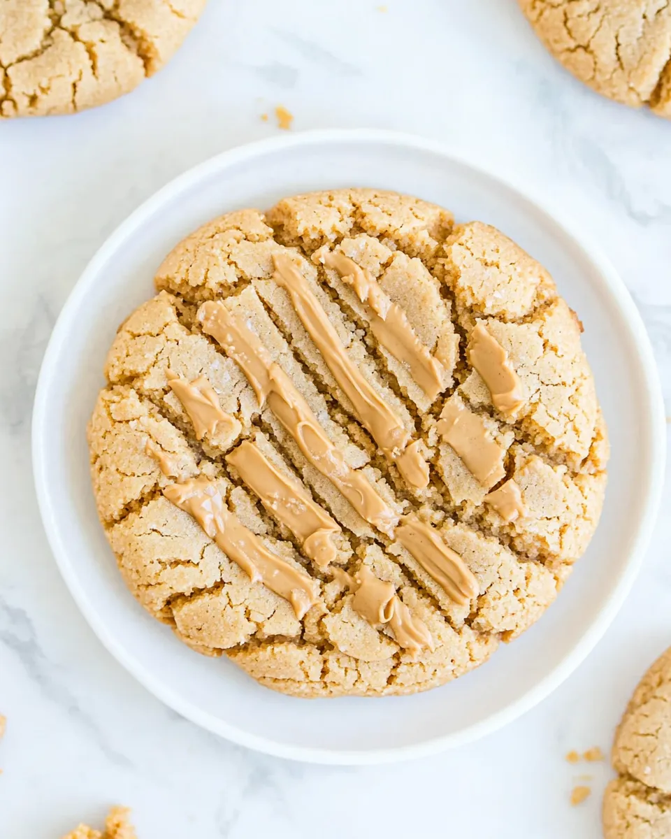 Ultimate Crumbl Ultimate Peanut Butter Cookies: Bakery-Style Indulgence at Home dish photo