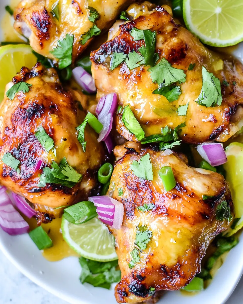 Classic Cuban Mojo Chicken Thighs image