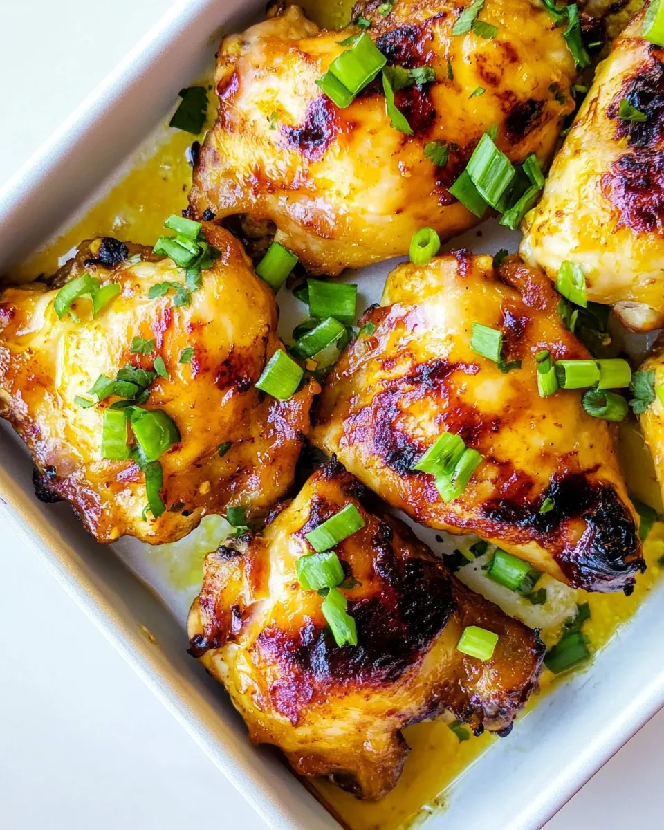 Easy Cuban Mojo Chicken Thighs recipe photo
