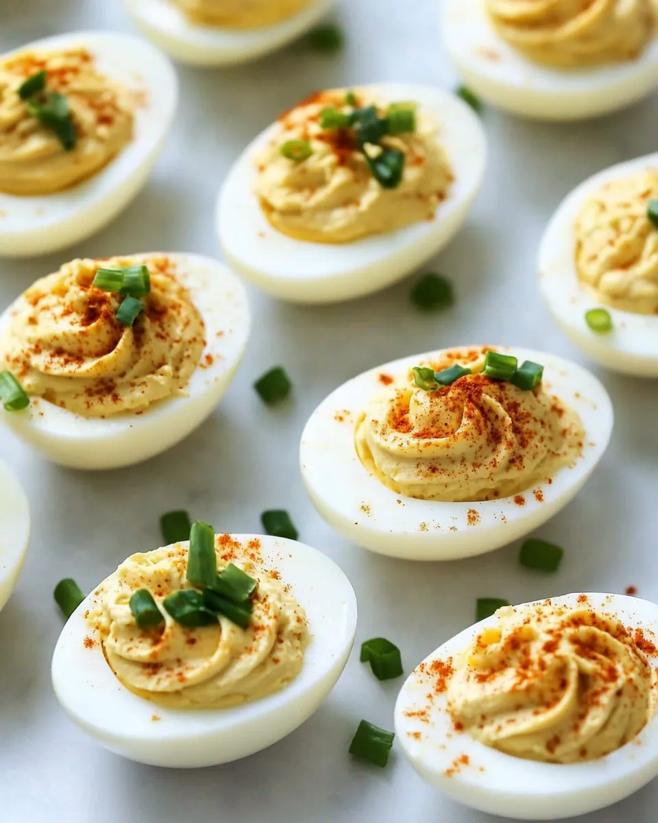 Delicious Curried Deviled Eggs image