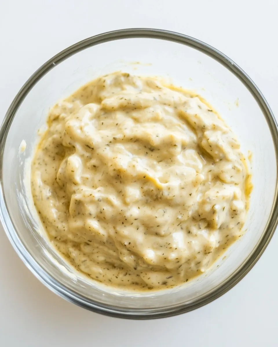 Delicious Curry Tartar Sauce shot