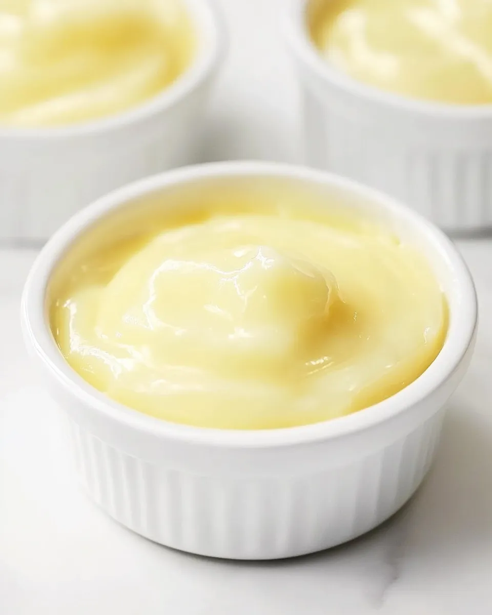 Easy Custard food shot