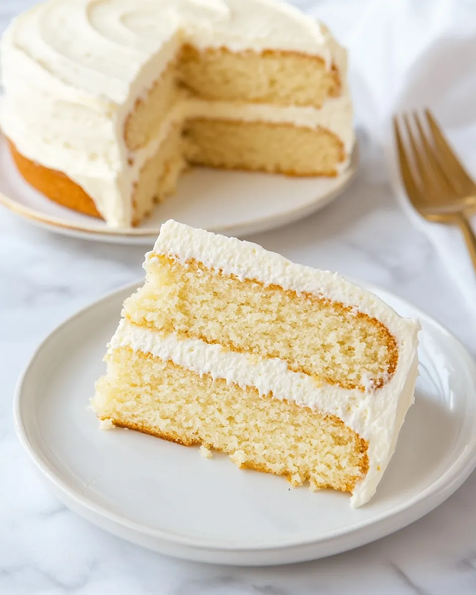 Easy Dairy-Free Gluten-Free Vanilla Cake recipe photo