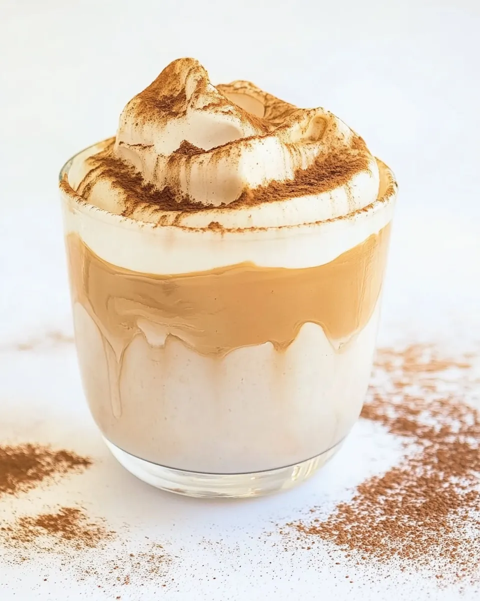 Delicious Dalgona Coffee shot