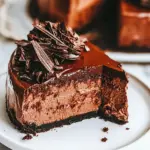 Homemade Dark Chocolate Cheesecake Recipe photo