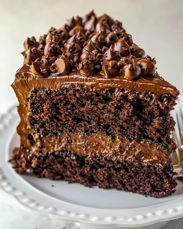 Homemade Death by Chocolate Cake photo