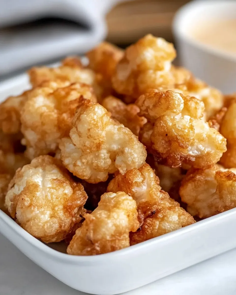 Homemade Deep-Fried Cauliflower photo
