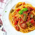 Homemade Dominican Spaghetti (Espaguetis) photo