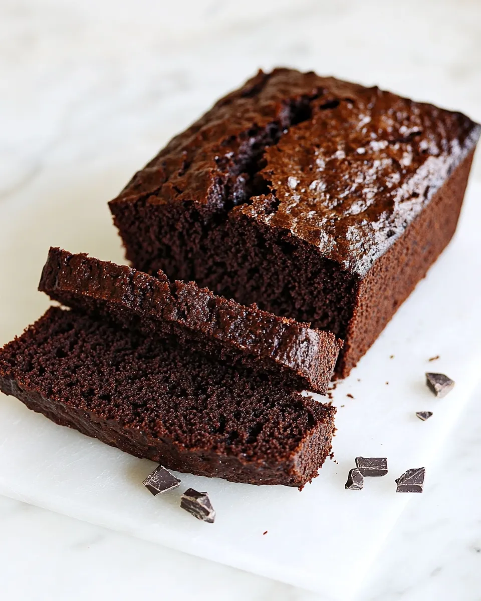 Classic Double Chocolate Banana Bread image