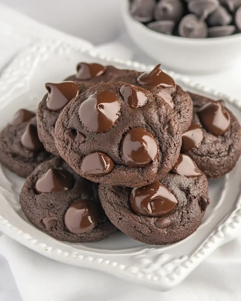 Homemade Double Chocolate Cookie Bites photo