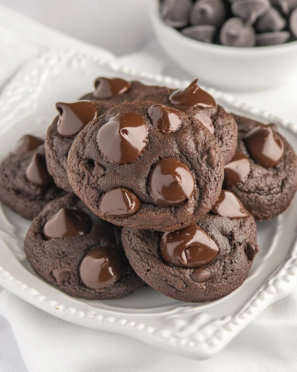 Homemade Double Chocolate Cookie Bites photo