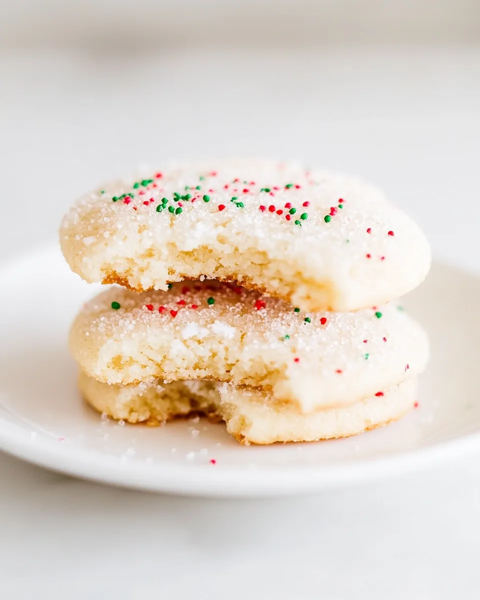 Homemade Drop Sugar Cookies photo
