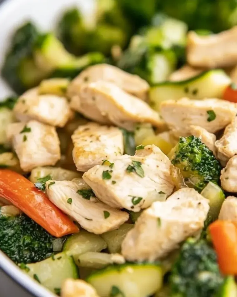 Homemade Easy 15-Minute Ranch Chicken and Vegetable Skillet photo