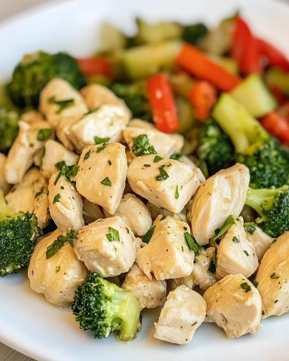 Delicious Easy 15-Minute Ranch Chicken and Vegetable Skillet recipe photo