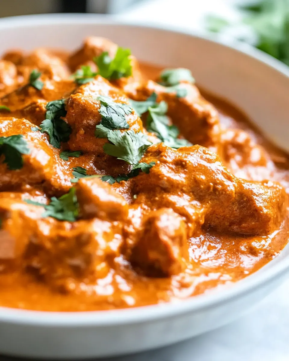 Quick Easy 20 Minute Butter Chicken shot