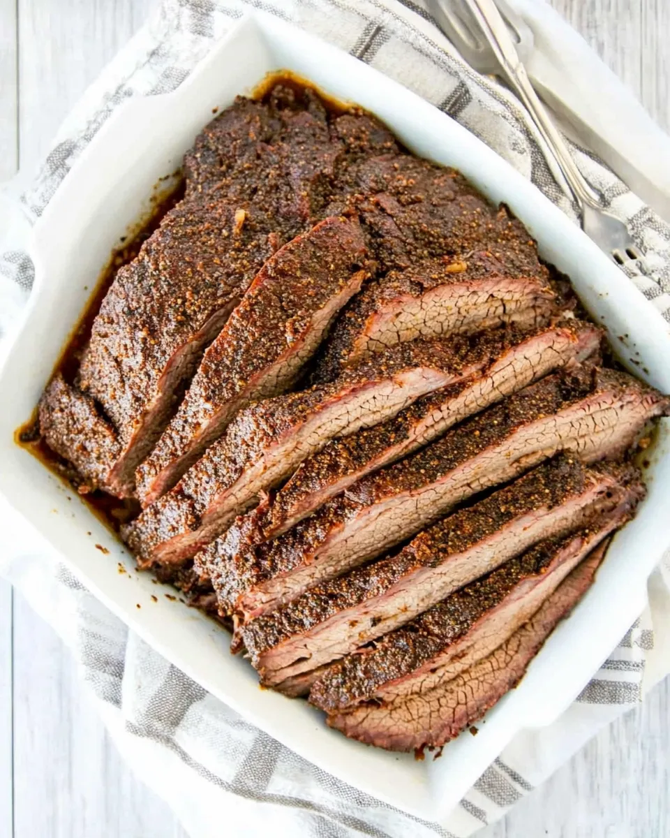 Classic Easy 5-Ingredient Brisket Recipe (Grill and Oven Method) image