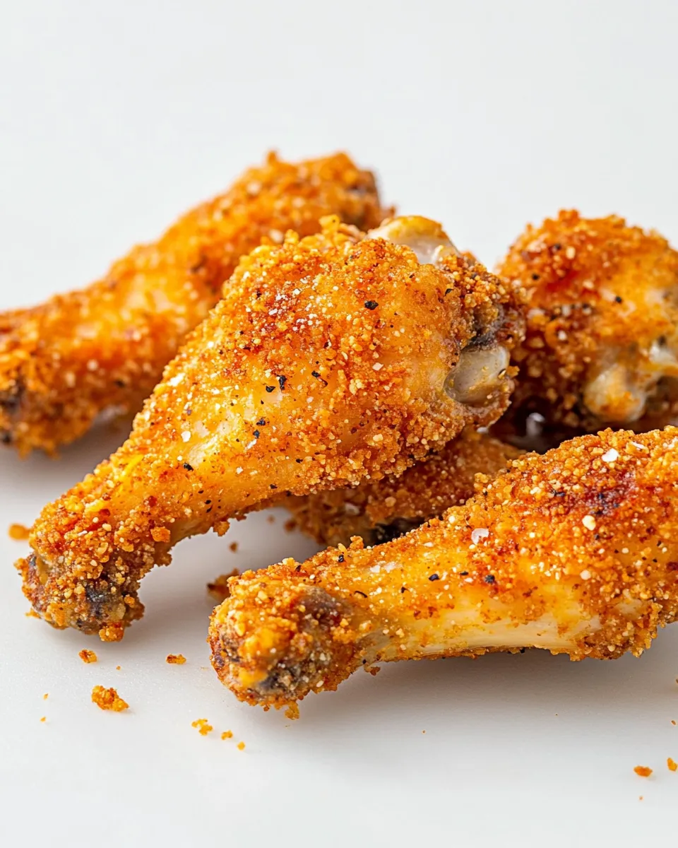 Classic Easy Air-Fryer Breaded Chicken Wings image