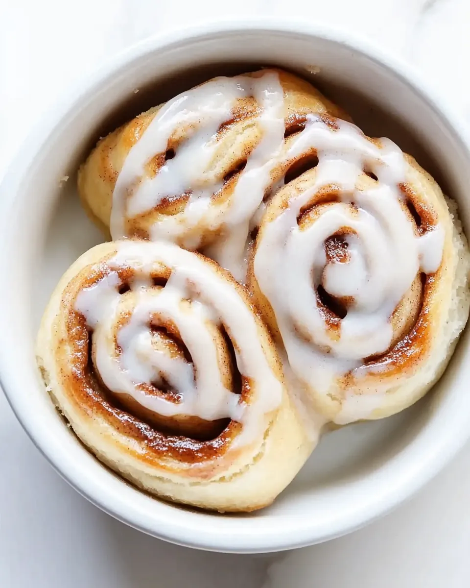 Classic Easy Air Fryer Cinnamon Rolls (From a Can!) image