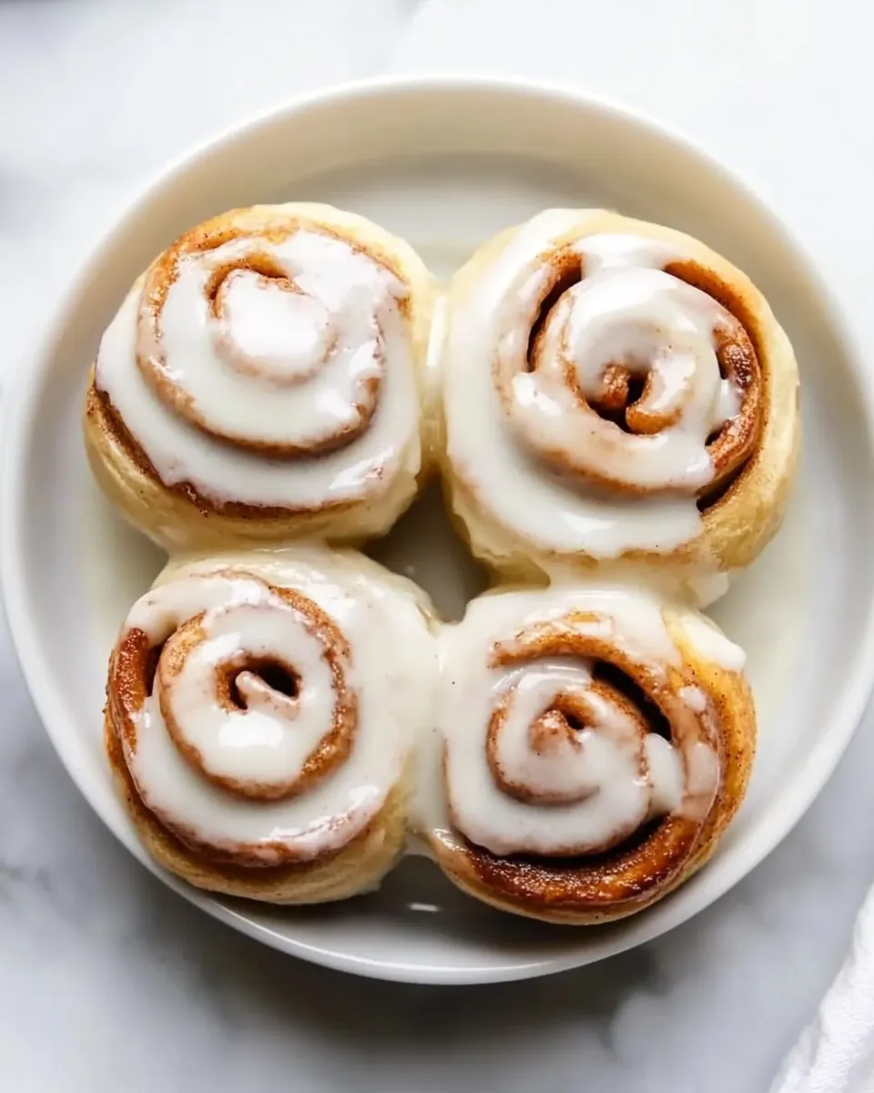 Delicious Easy Air Fryer Cinnamon Rolls (From a Can!) recipe photo