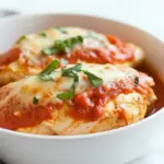Homemade Easy Baked Chicken Parmesan for Two photo