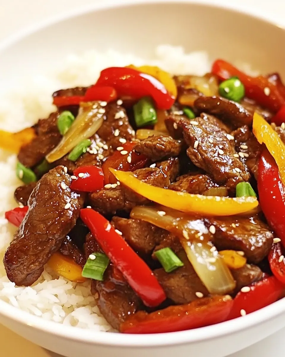 Healthy Easy Beef Stir-Fry shot