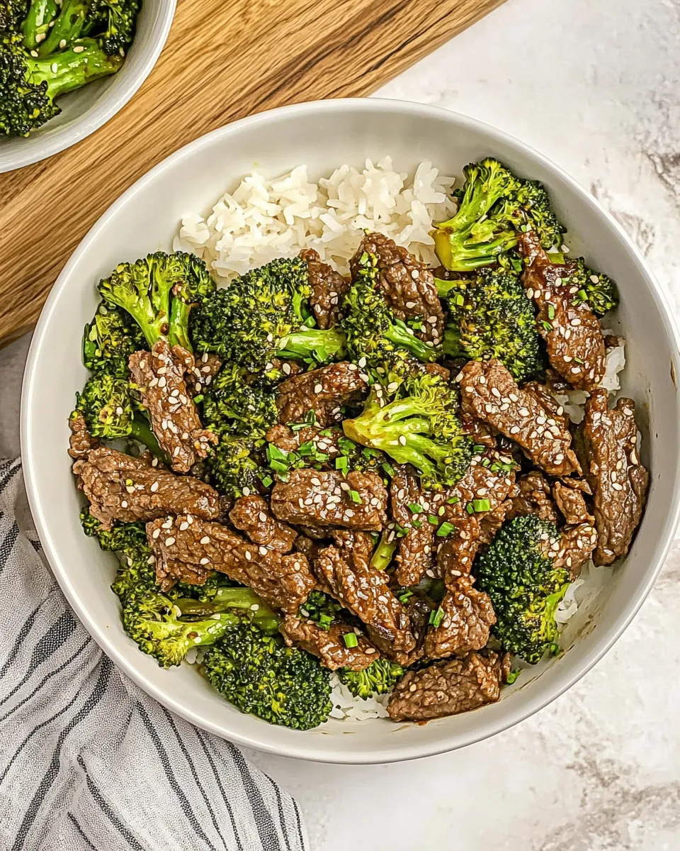 Delicious Easy Beef and Broccoli recipe photo