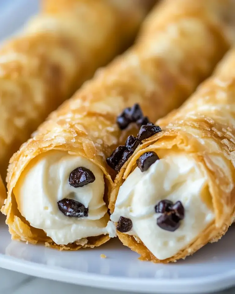 Homemade Easy Cannoli Recipe photo