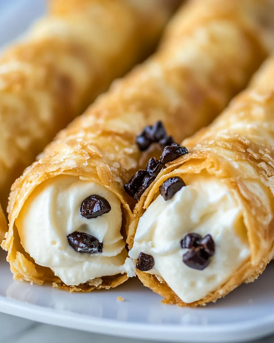 Homemade Easy Cannoli Recipe photo