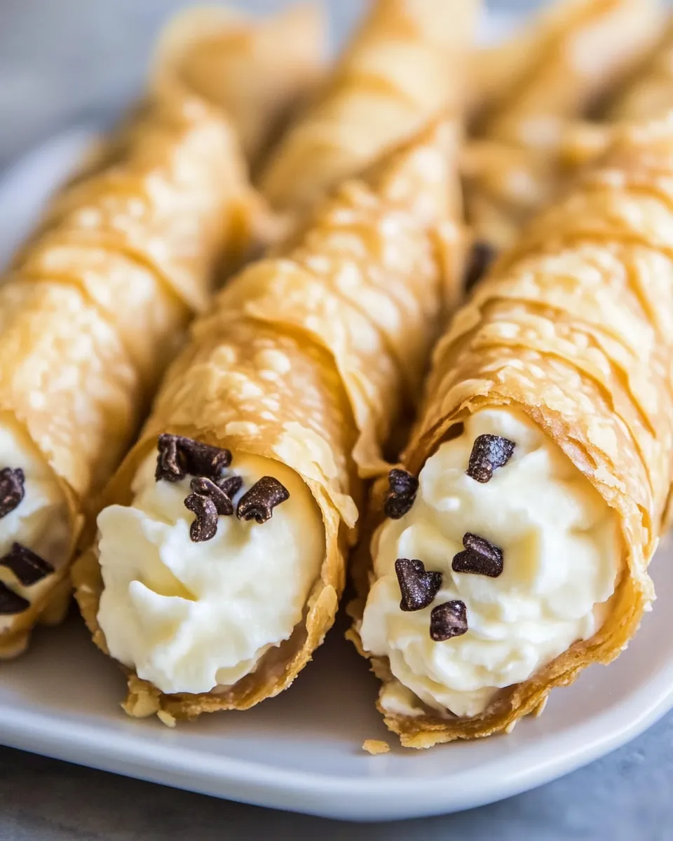 Classic Easy Cannoli Recipe image