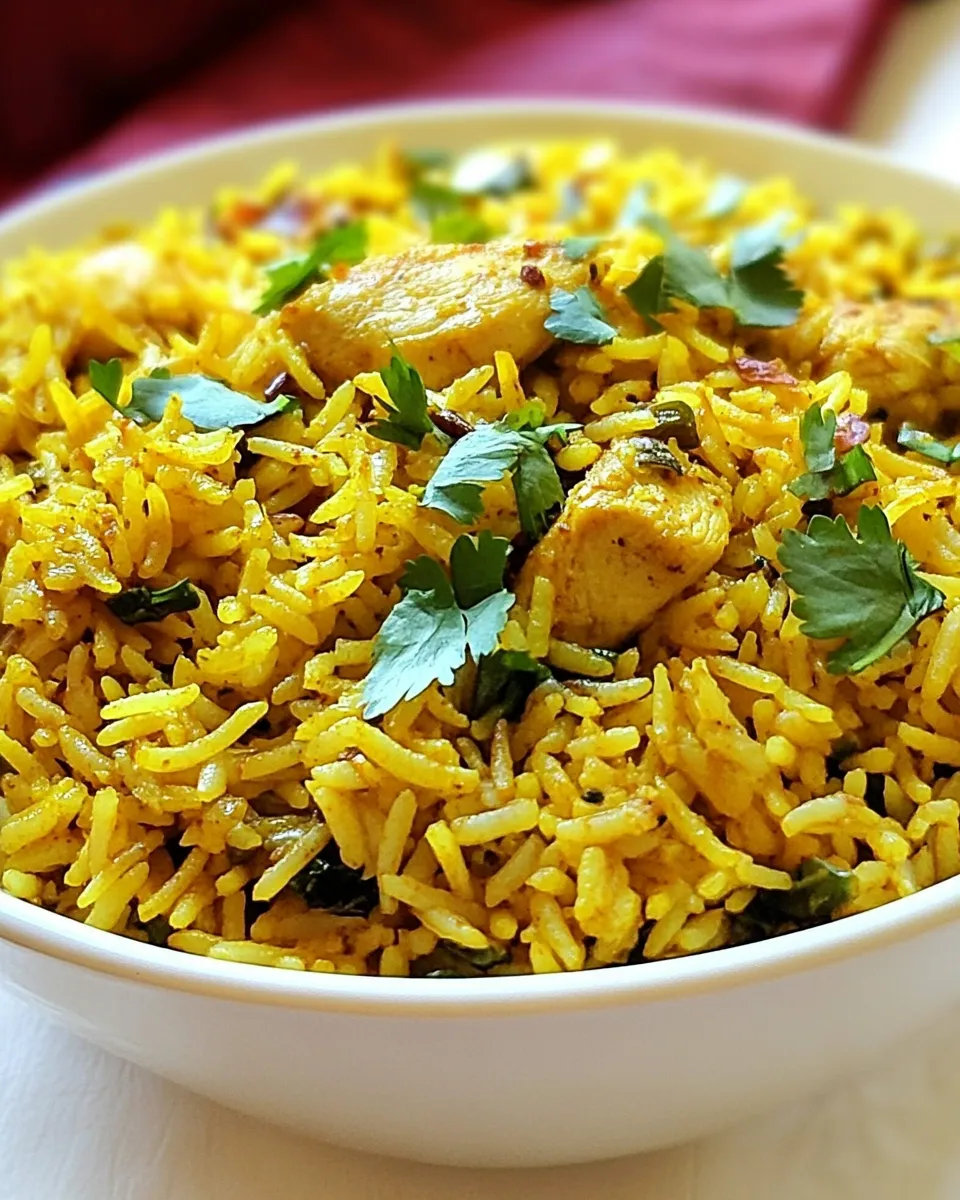Classic Easy Chicken Biryani image