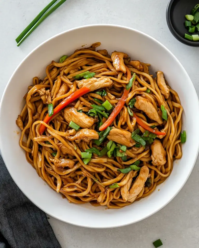 Homemade Easy Chicken Chow Mein photo