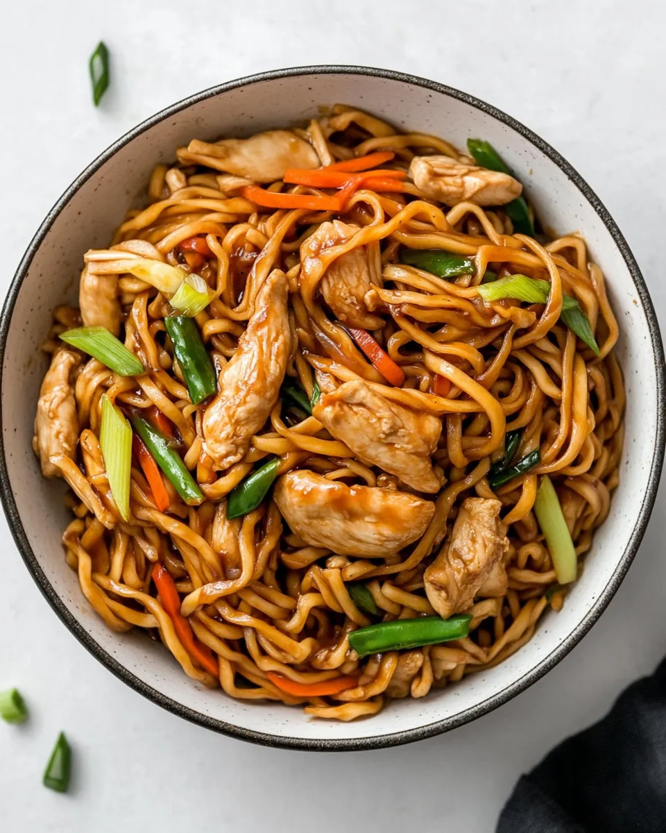 Delicious Easy Chicken Chow Mein recipe photo