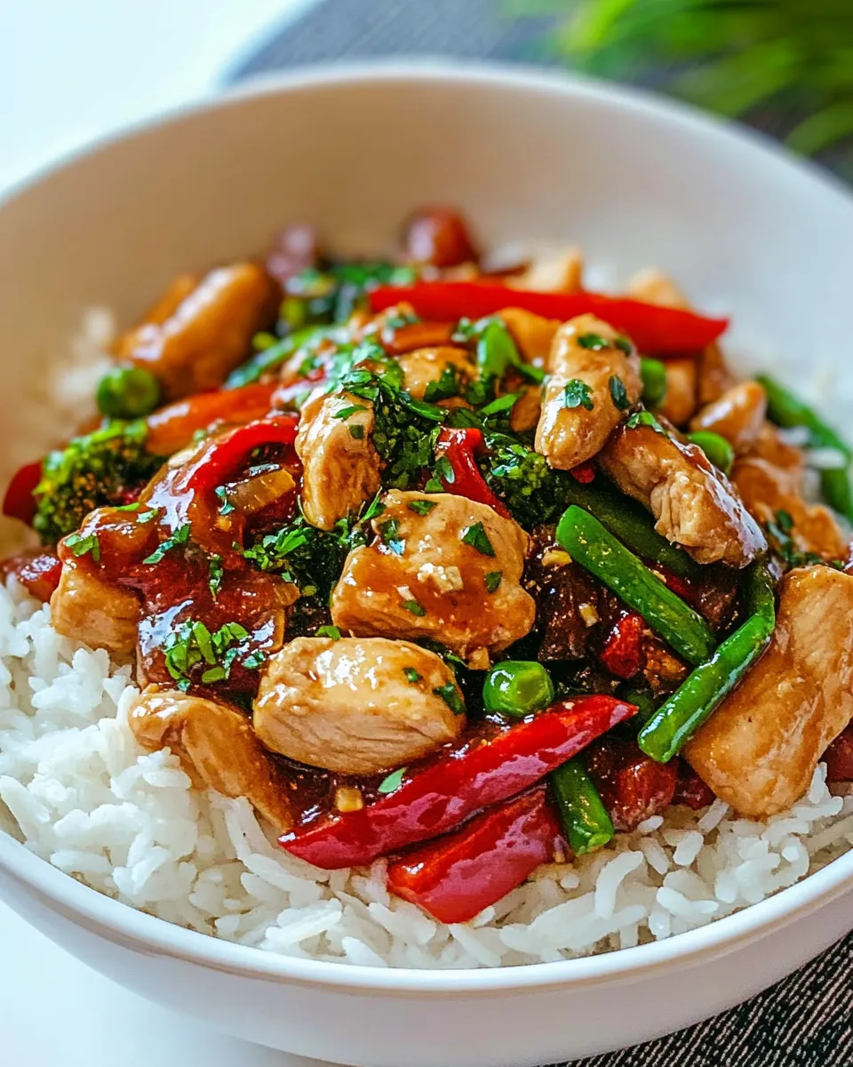 Delicious Easy Chicken Stir Fry image