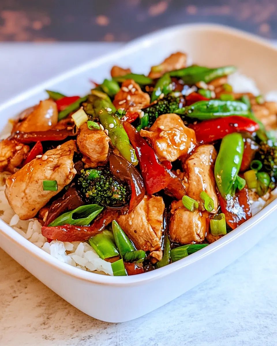 Quick Easy Chicken Stir Fry recipe photo