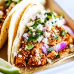 Homemade Easy Chicken Tinga Tacos recipe photo
