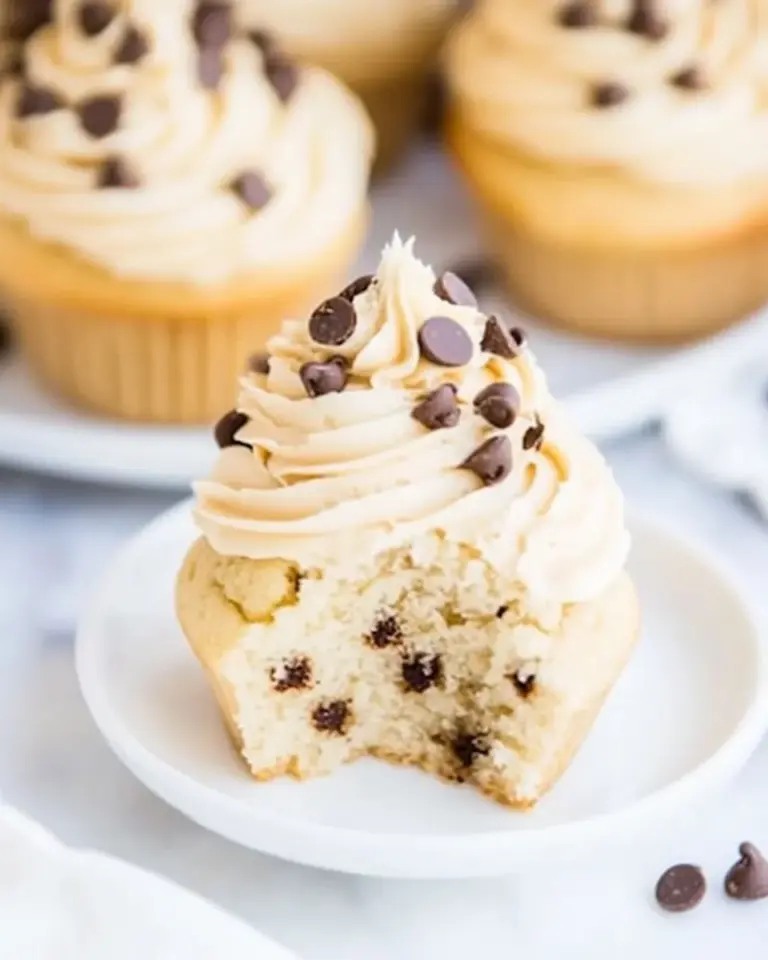 Homemade Easy Chocolate Chip Cupcakes (From Scratch) photo
