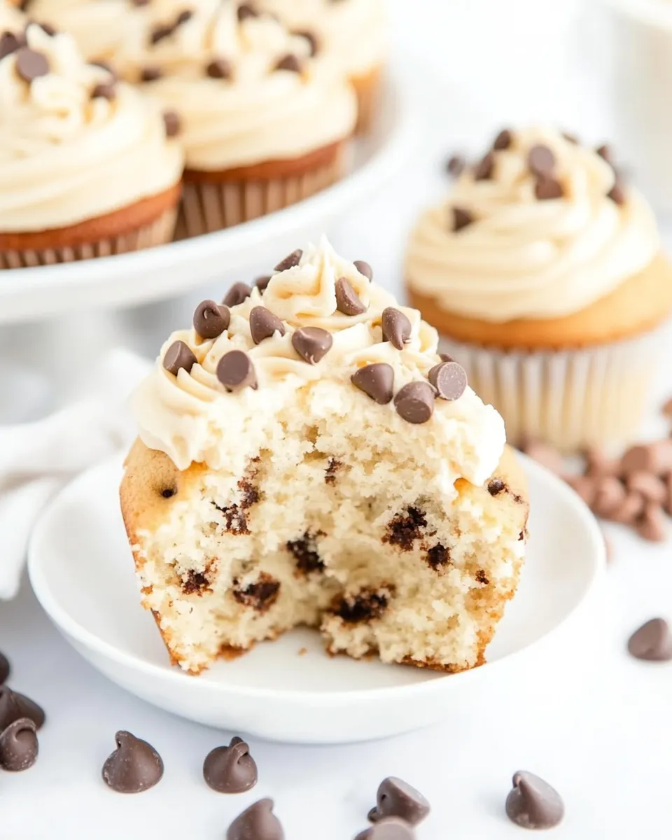 Classic Easy Chocolate Chip Cupcakes (From Scratch) image